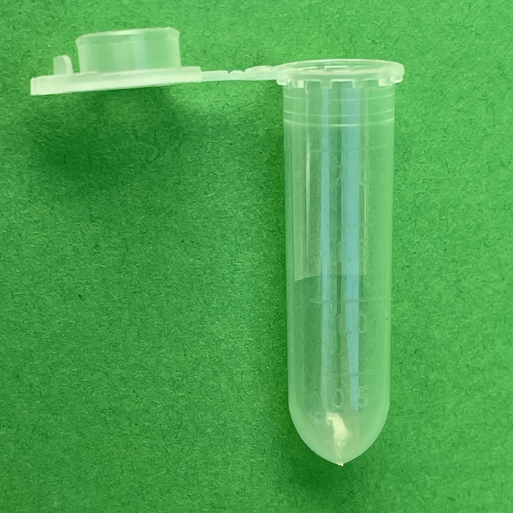 Мікропробірка Sente-Lab 2,0 мл тип ПП, з пробкою і градуюровкою, з полем для запису, вільні від ДНКази, РНКази, та пірогенів, для IVD